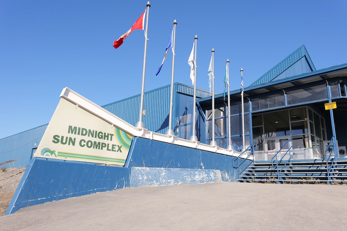 Midnight Sun Complex in Inuvik, NT